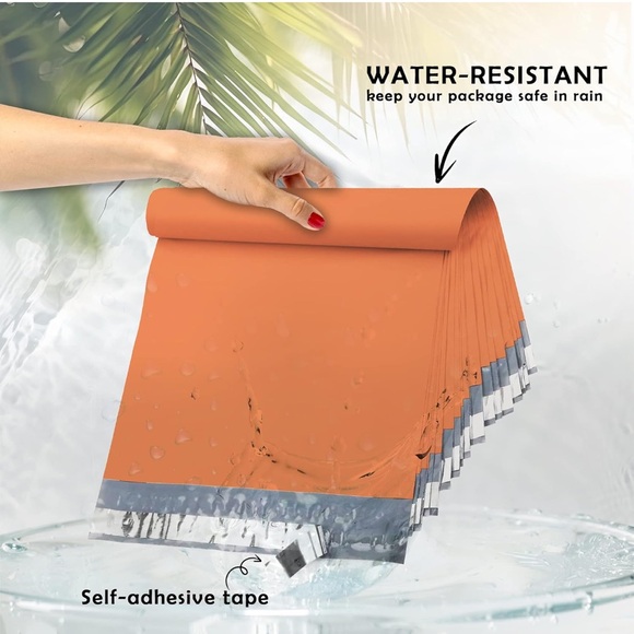 20- Orange Polymailers 14.5x 19 - Picture 2 of 3